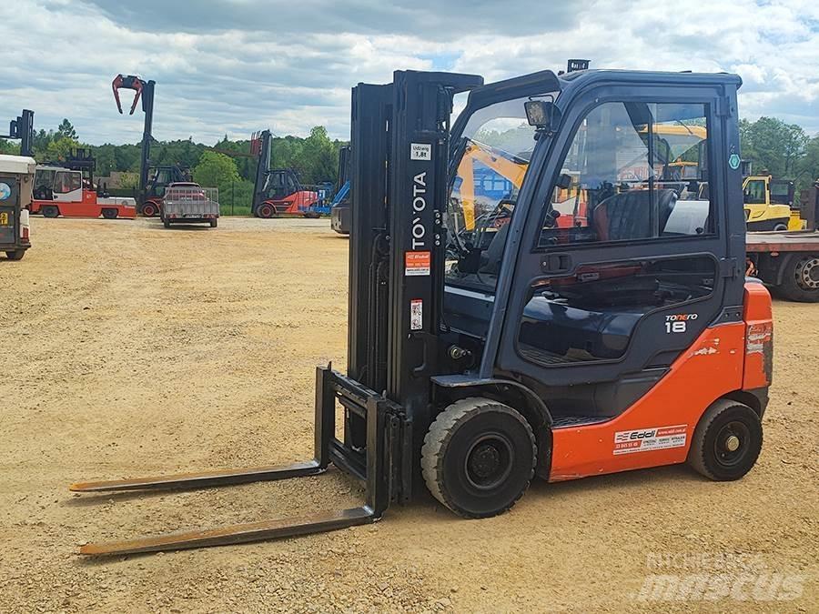 Toyota 02-8FGF18 Wózki LPG