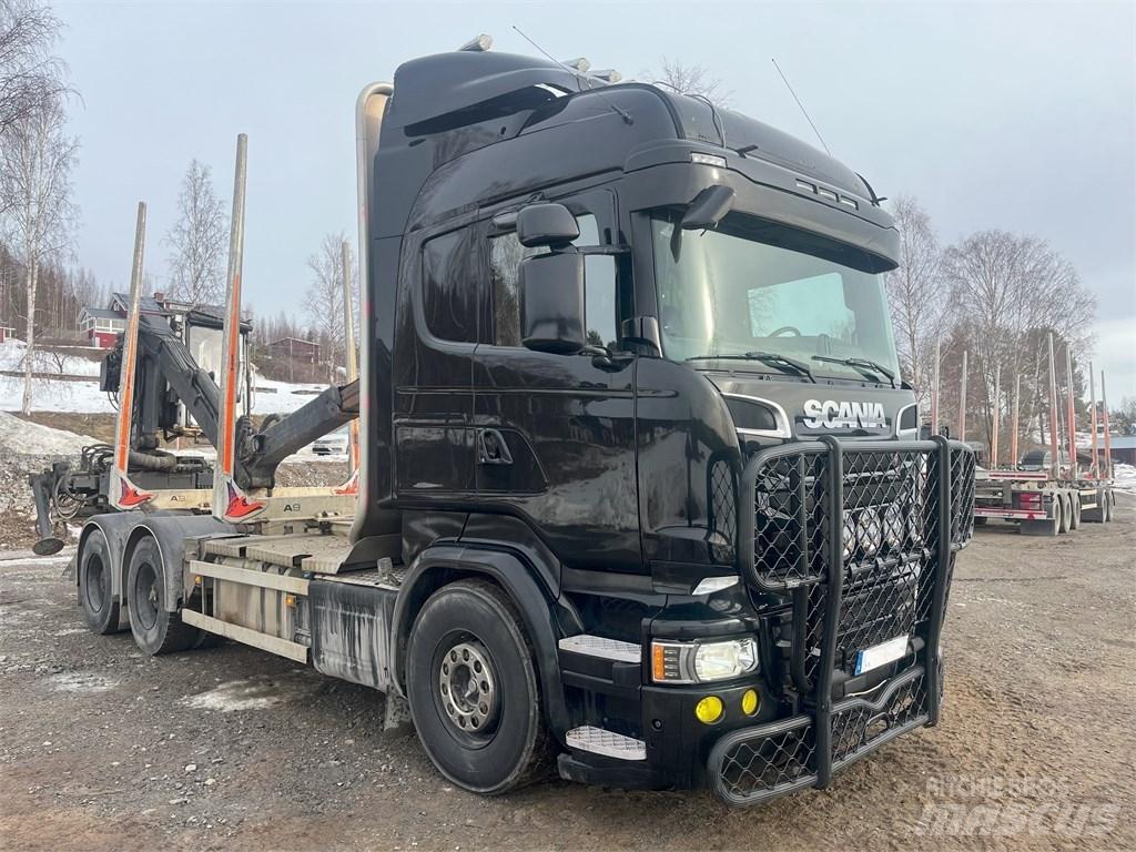 Scania R 580 Samochody do przewozu drewna