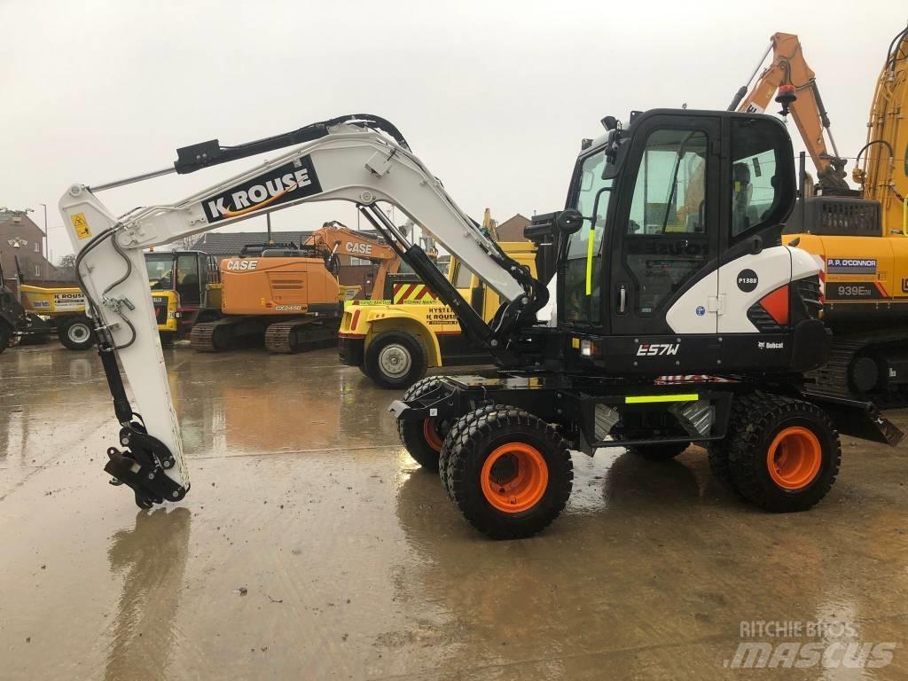 Bobcat E 57 W Koparki kołowe
