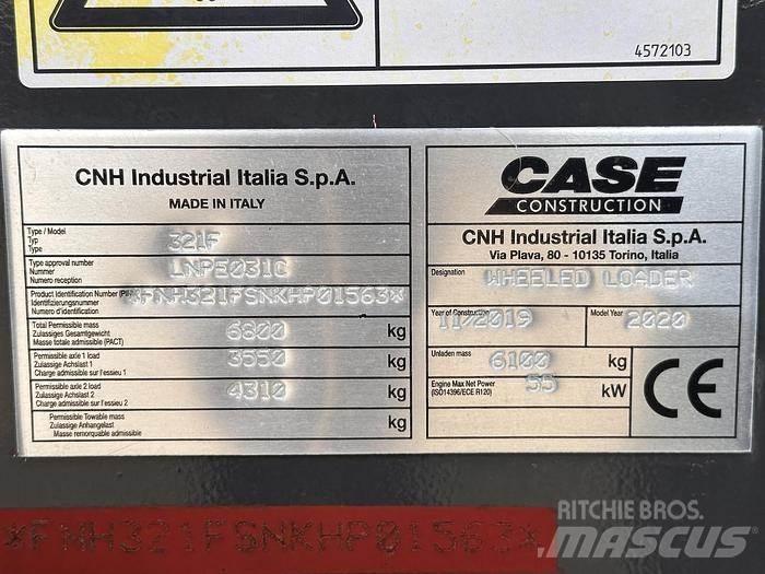 CASE 321F Ładowarki kołowe