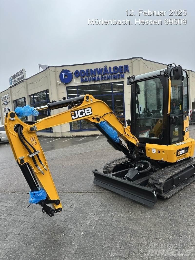 JCB 26C-1 Minikoparki