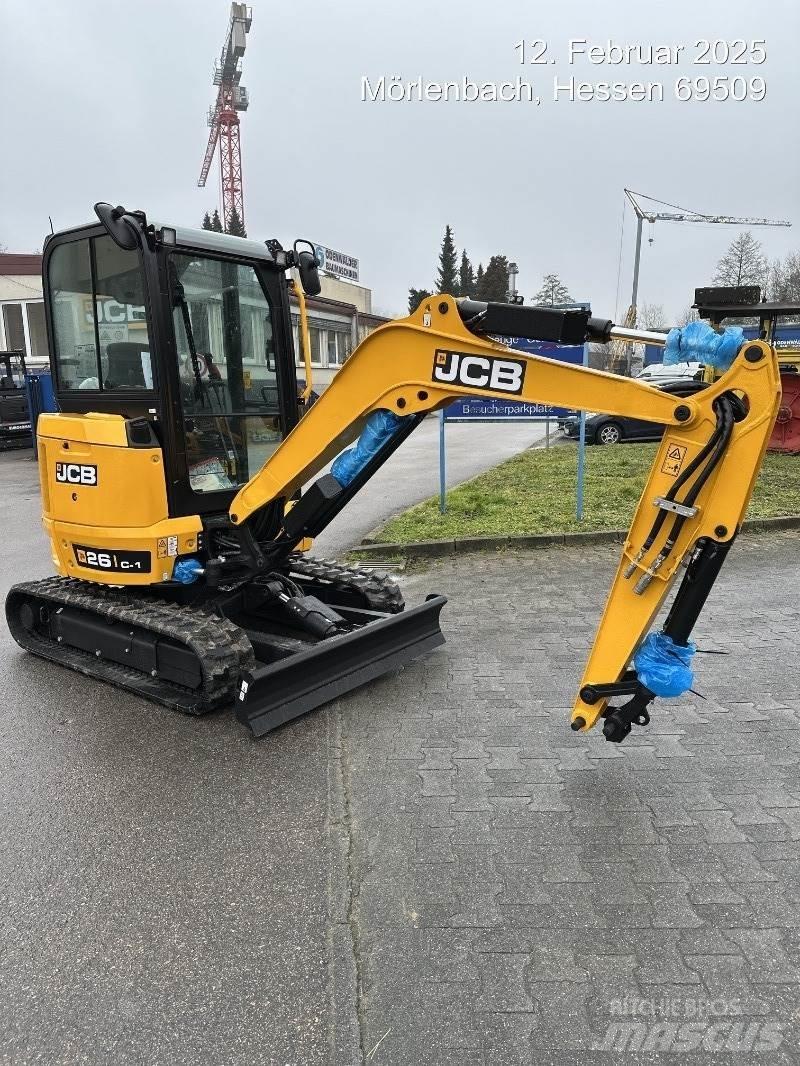 JCB 26C-1 Minikoparki