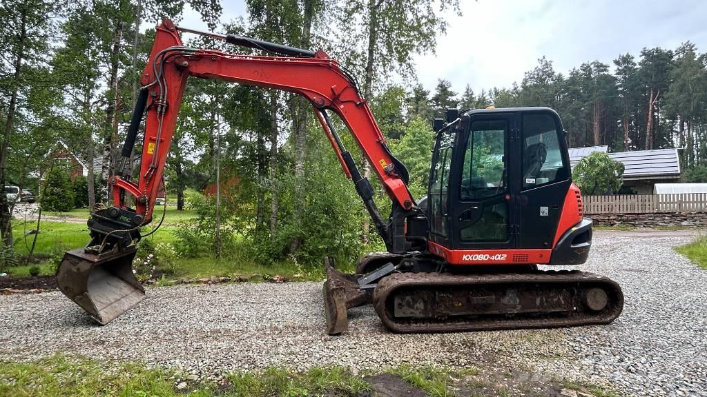 Kubota KX 080-4 CX Midikoparki  7t - 12t