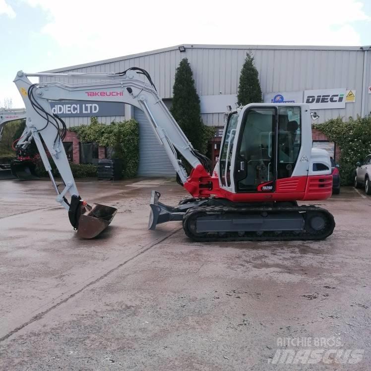 Takeuchi TB290 Midikoparki  7t - 12t
