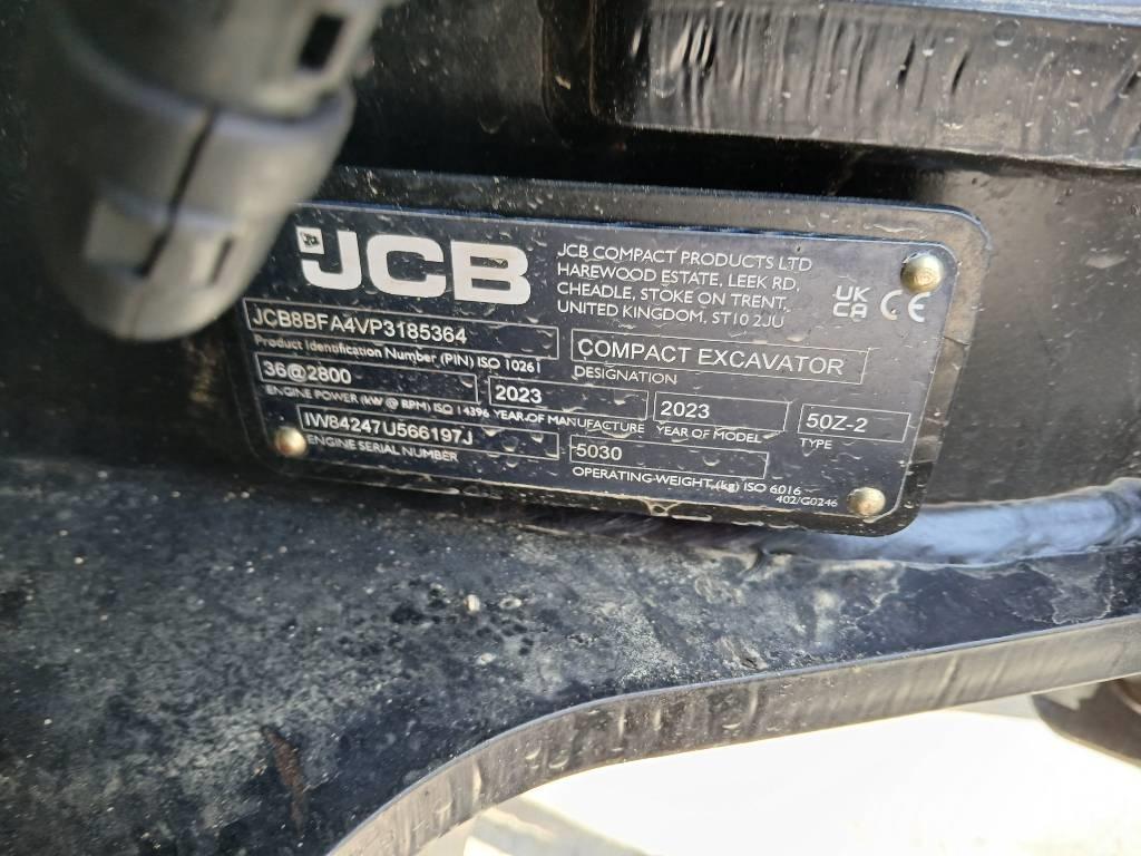 JCB 50 Z-2 Minikoparki