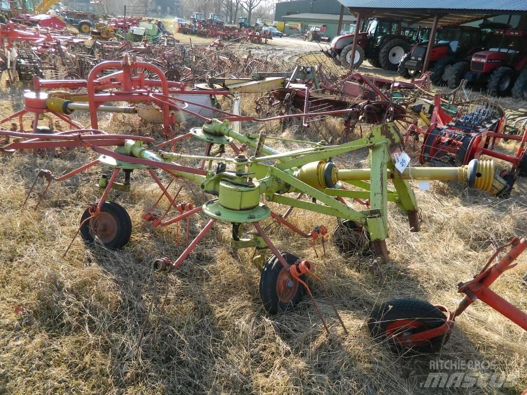 CLAAS 4 Zgrabiarki i przetrząsacze