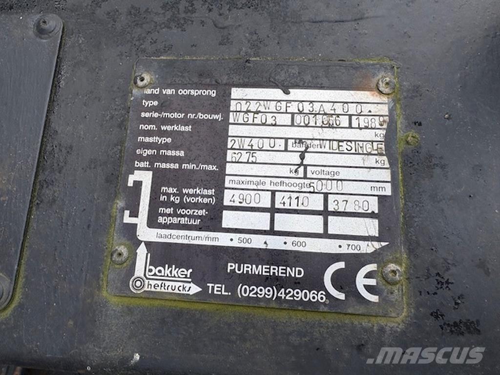 Nissan fd50 Wózki Diesla