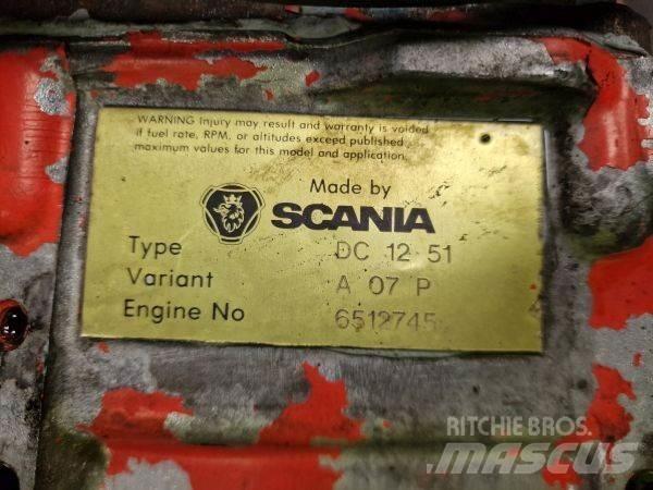 Scania DC12 51A Silniki