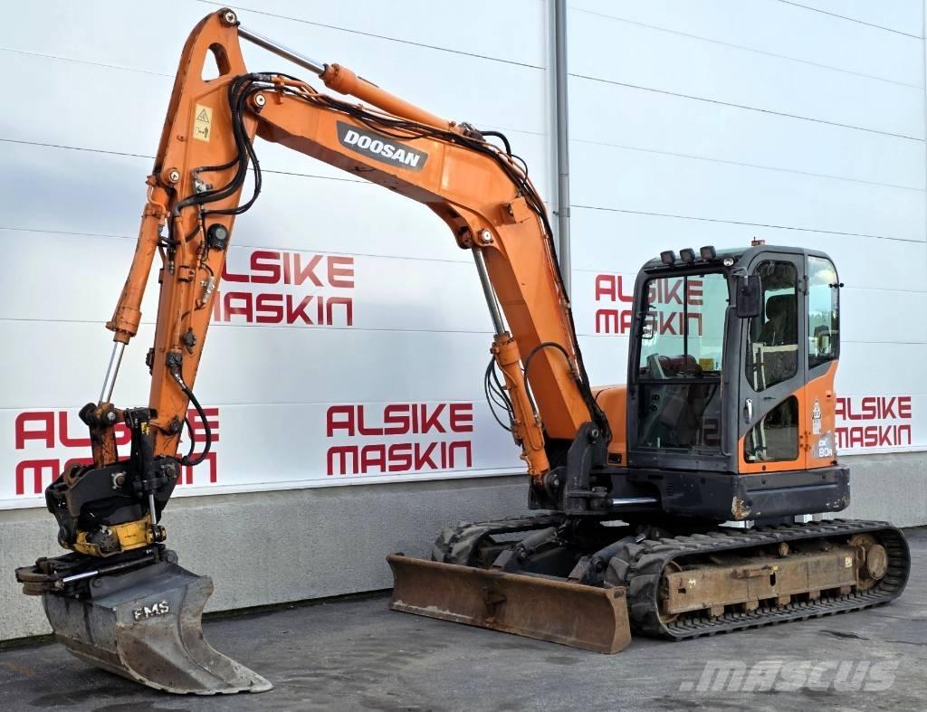 Doosan DX 80 R Midikoparki  7t - 12t
