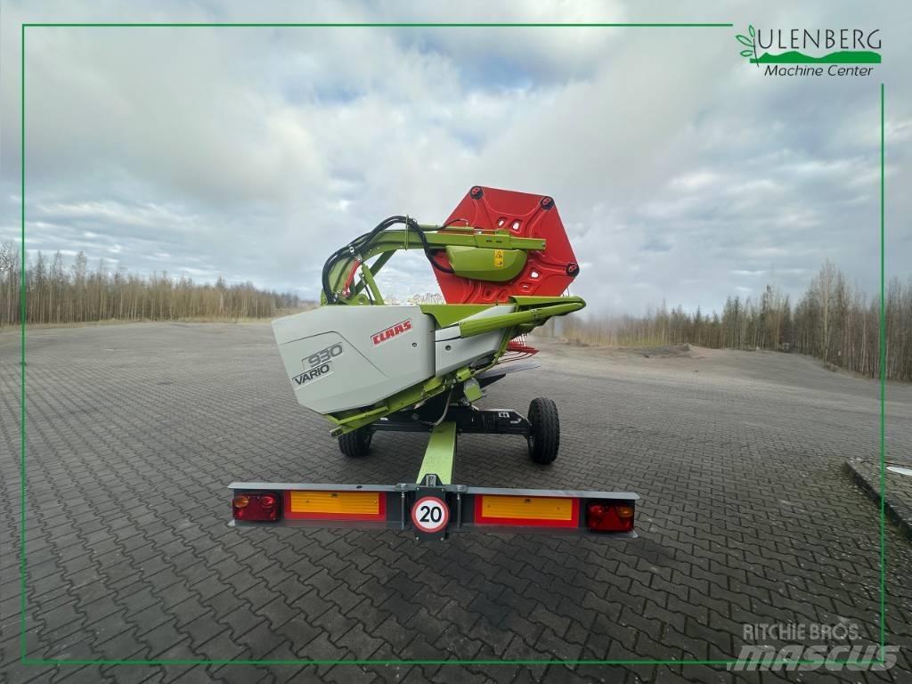CLAAS Vario 930 Głowice ścinkowe