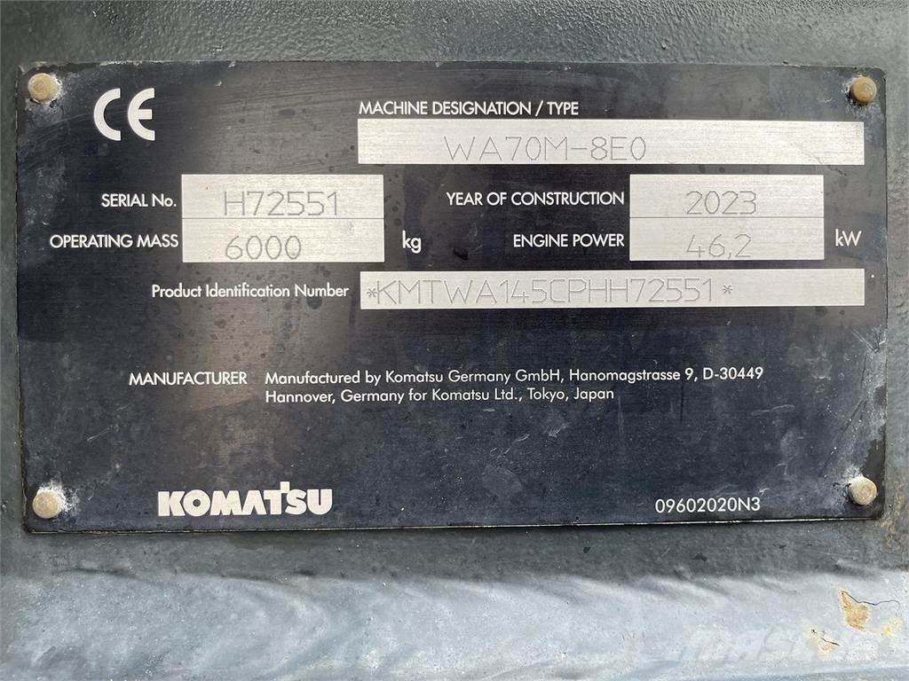 Komatsu WA70M-8EO Ładowarki wielofunkcyjne