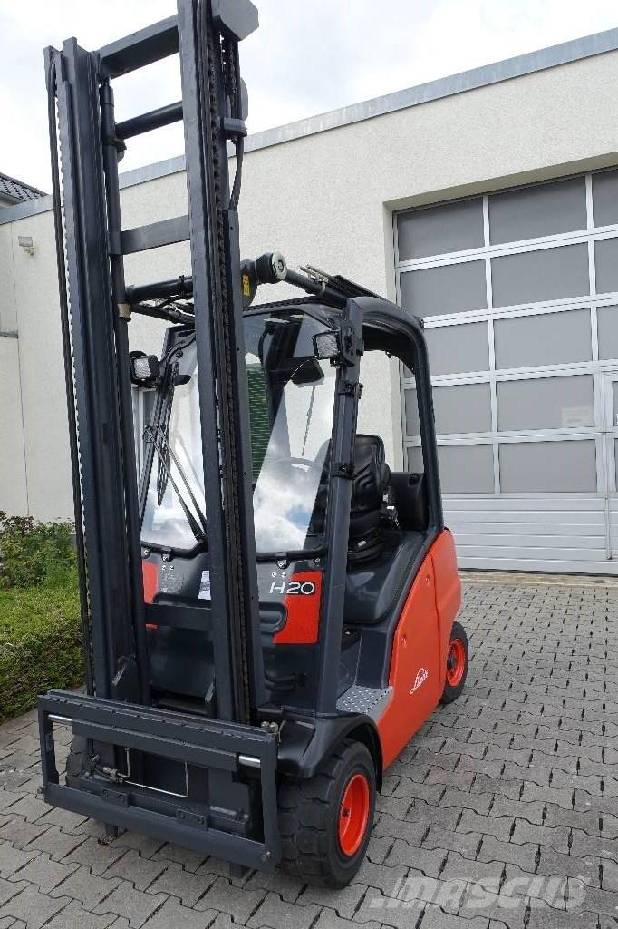 Linde H20T-01 Wózki LPG