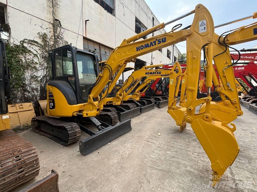 Komatsu PC35MR Minikoparki
