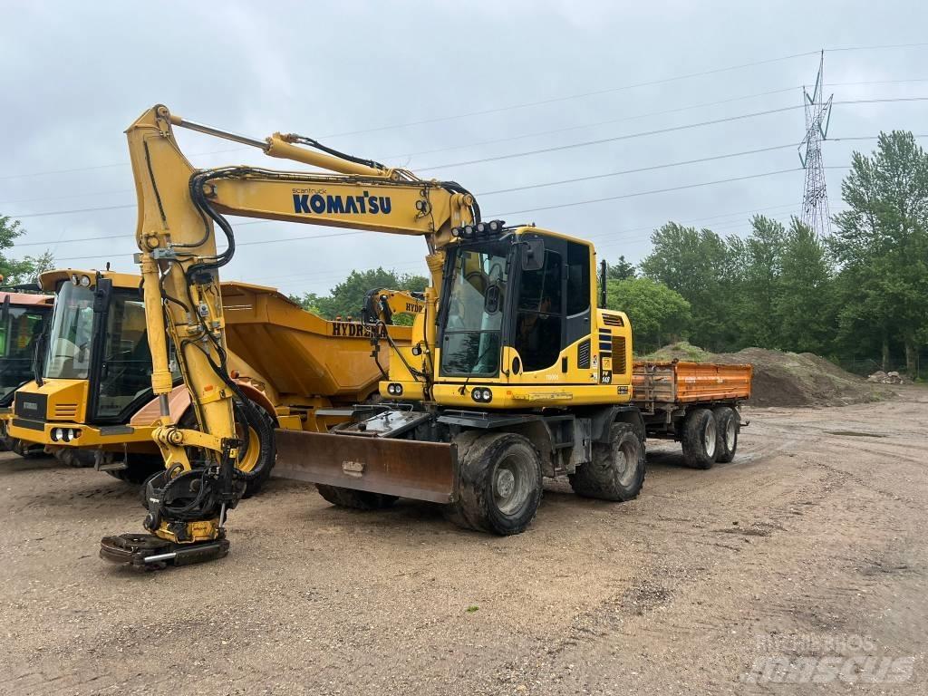 Komatsu PW 148 Koparki kołowe
