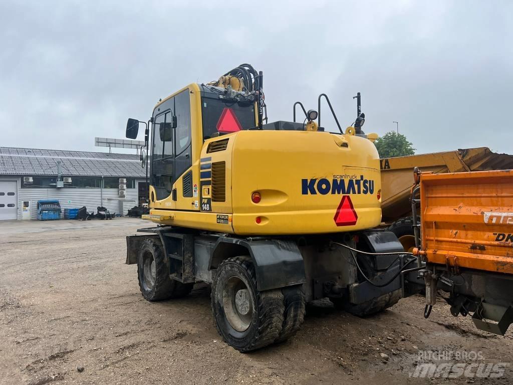 Komatsu PW 148 Koparki kołowe