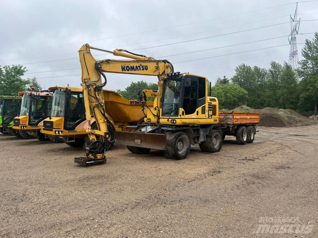 Komatsu PW 148 Koparki kołowe