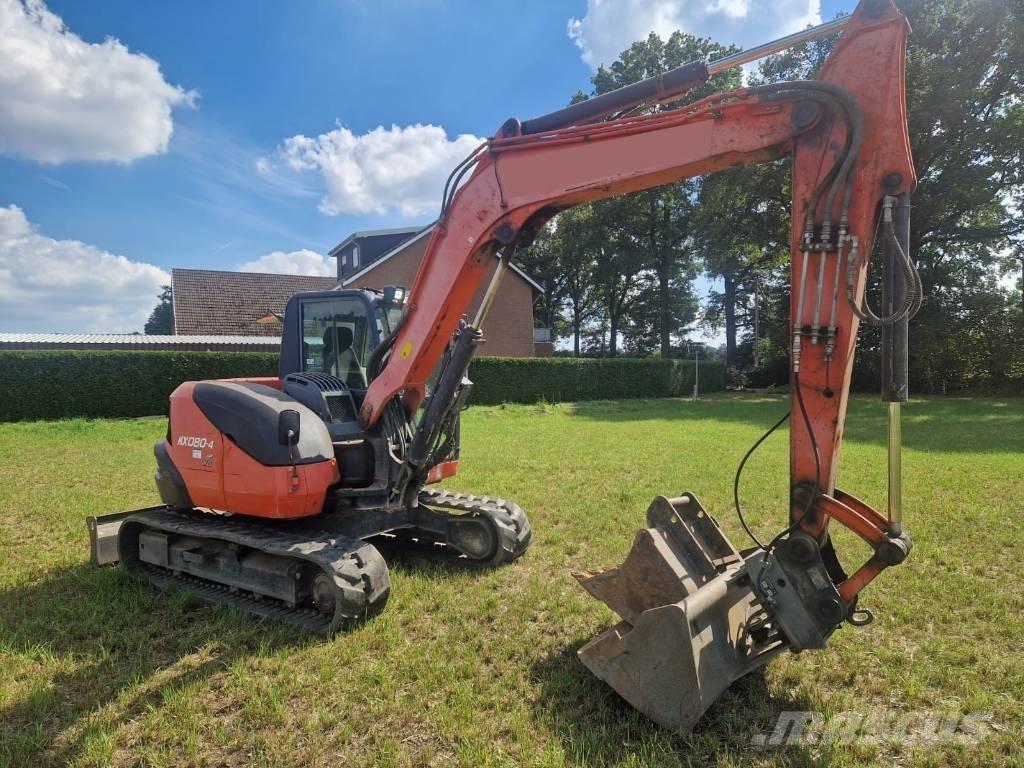 Kubota KX 080-4 Midikoparki  7t - 12t
