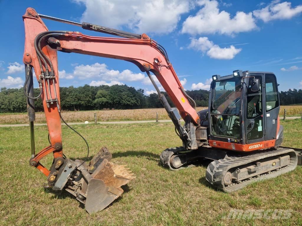 Kubota KX 080-4 Midikoparki  7t - 12t