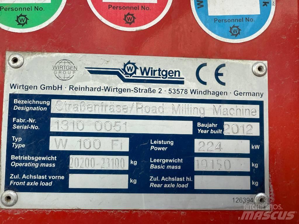 Wirtgen W100Fi Frezarki do asfaltu