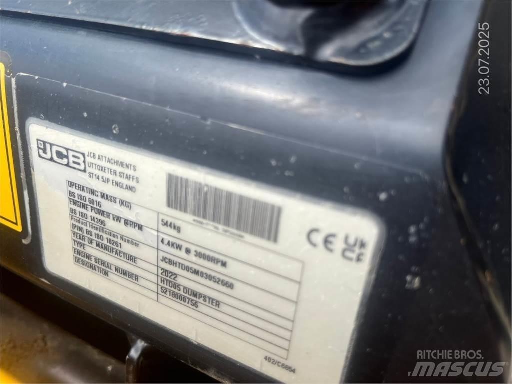 JCB HTD5 Wozidła kolebkowe