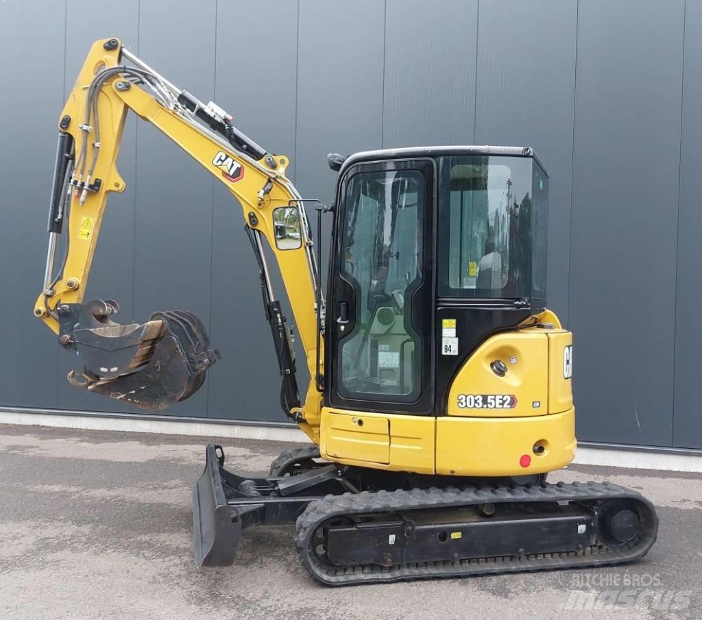 CAT 303.5E2CR Minikoparki