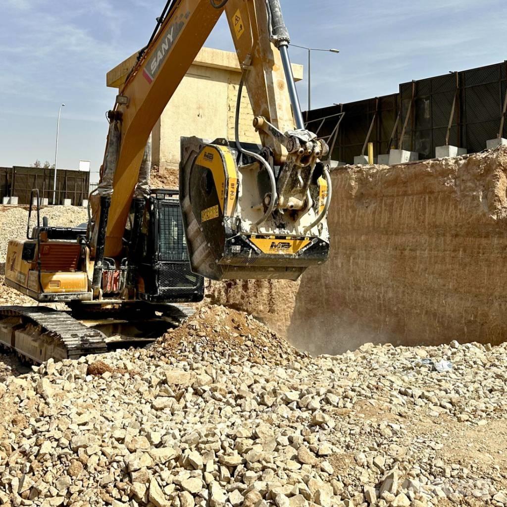 MB Crusher BF80.3 Łyżki kruszące