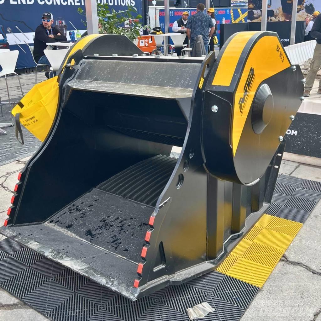 MB Crusher BF80.3 Łyżki kruszące