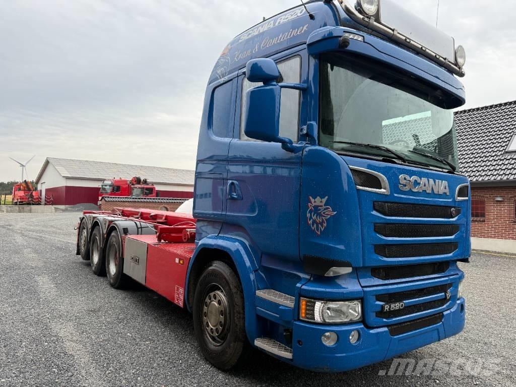Scania R520 8x4 Ciężarówki z wymienną zabudową