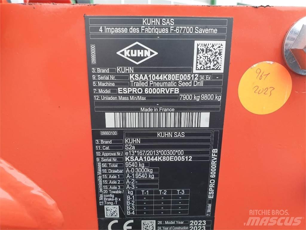 Kuhn ESPRO6000 Siewniki