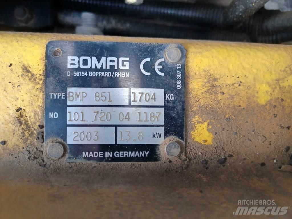 Bomag BMP 851 Zagęszczarki gruntu
