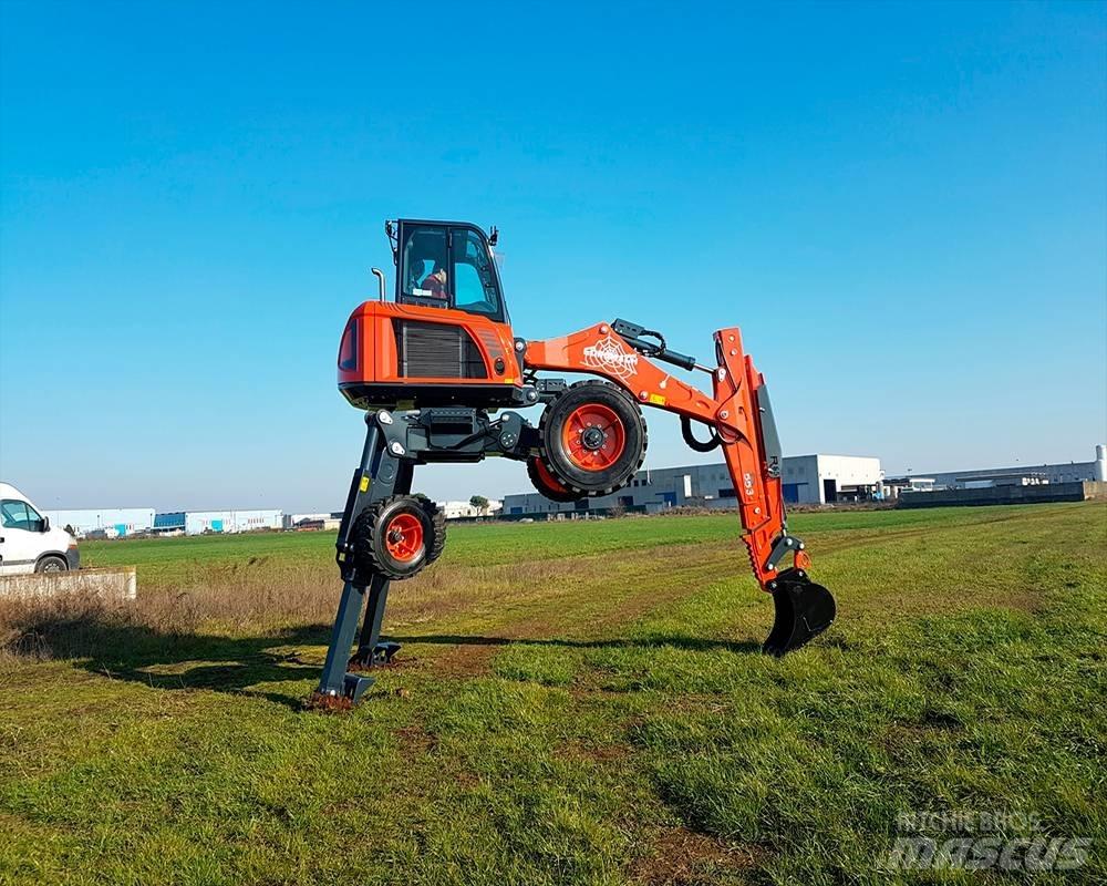 Euromach R555 Koparki pływające - amfibie