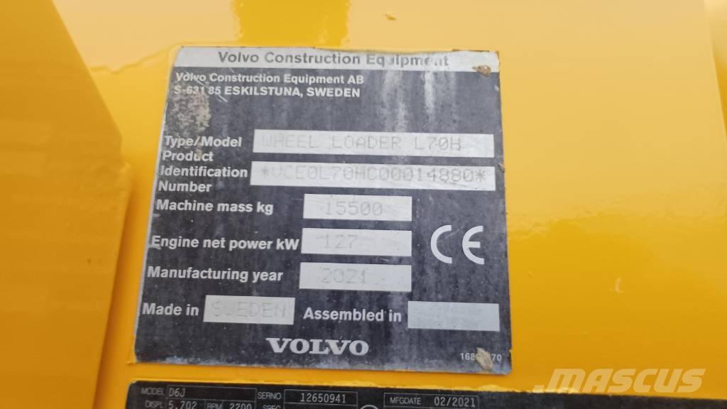 Volvo L 70 H Ładowarki kołowe