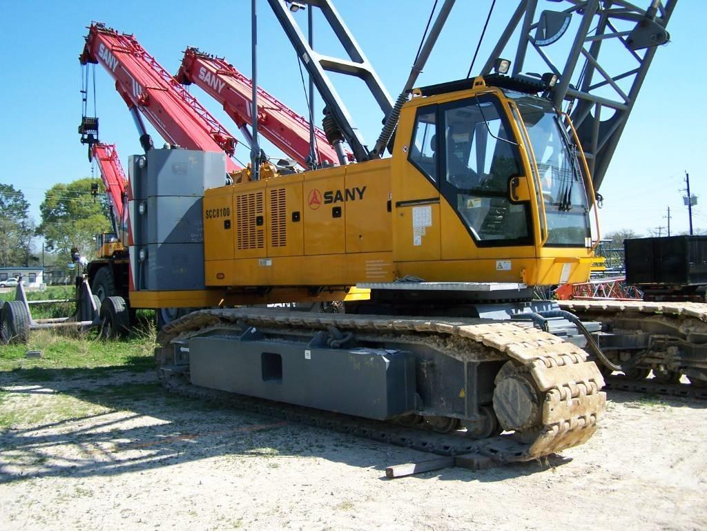 Sany SCC 8100 Żurawie gąsienicowe