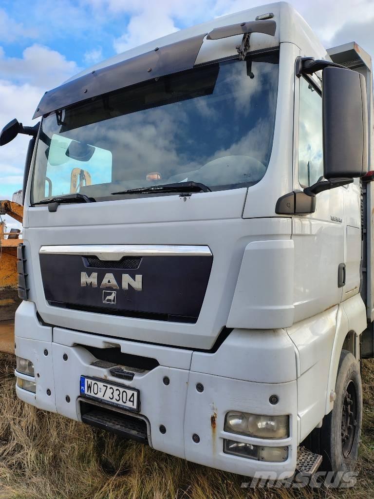 MAN TGX 33.580 Żurawie samochodowe