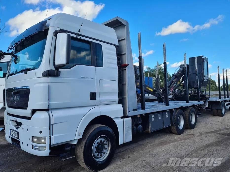 MAN TGX 33.580 Żurawie samochodowe