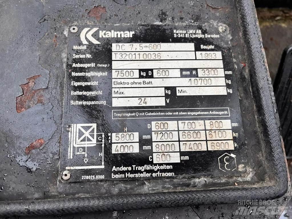 Kalmar DC7,5- 600 Wózki LPG