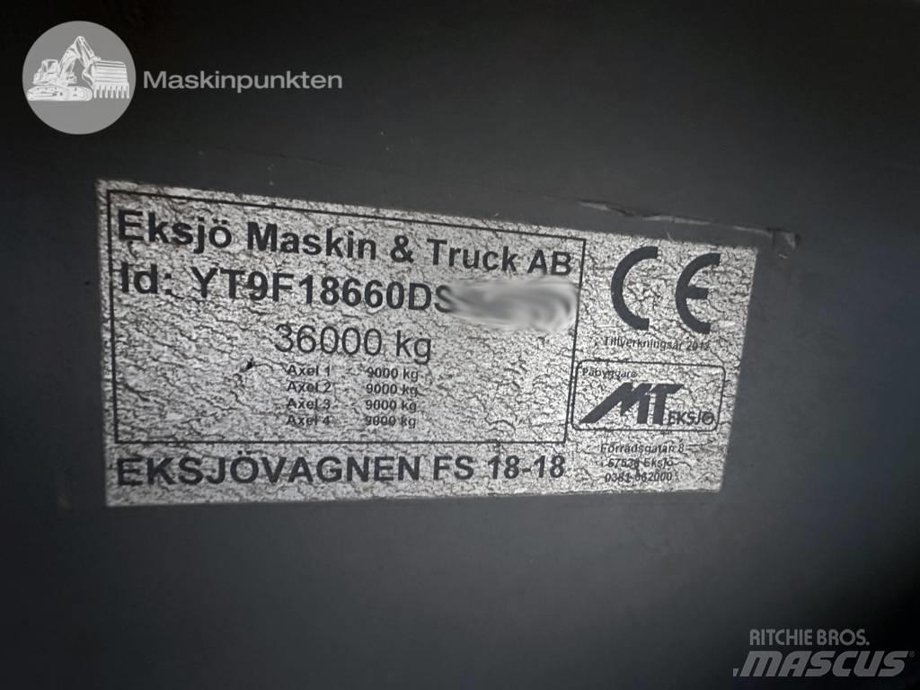  Eksjövagnen FS 18-18 Przyczepy do transportu zrębki