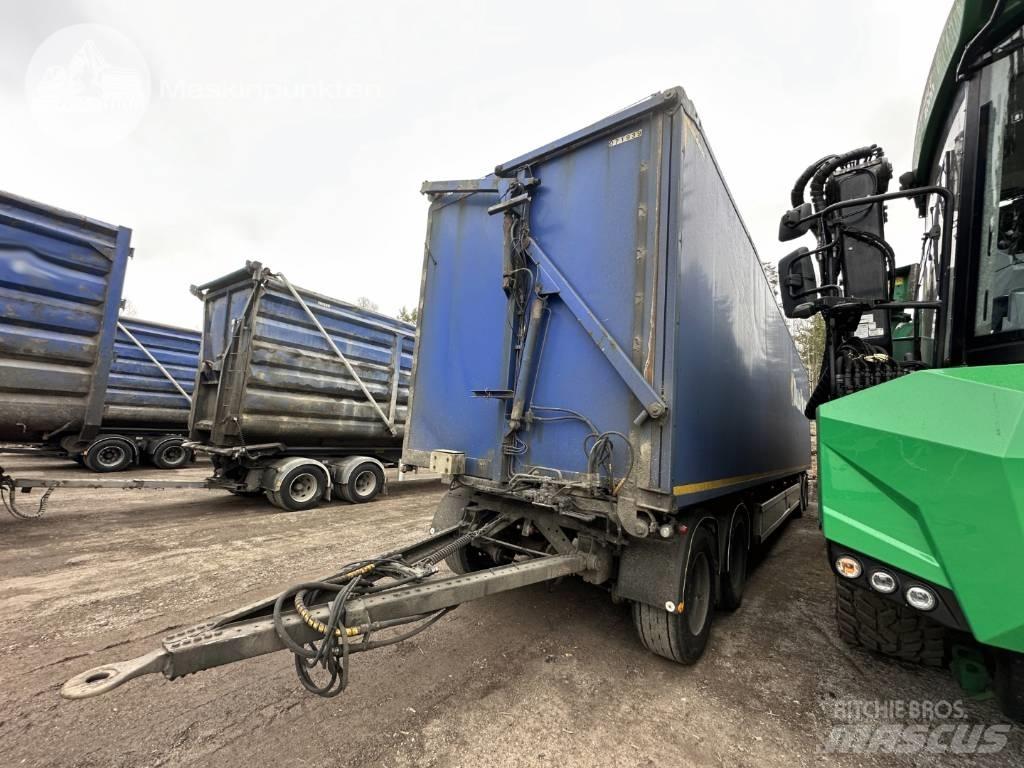  Eksjövagnen FS 18-18 Przyczepy do transportu zrębki
