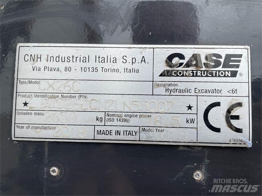 CASE CX26C Koparki kołowe