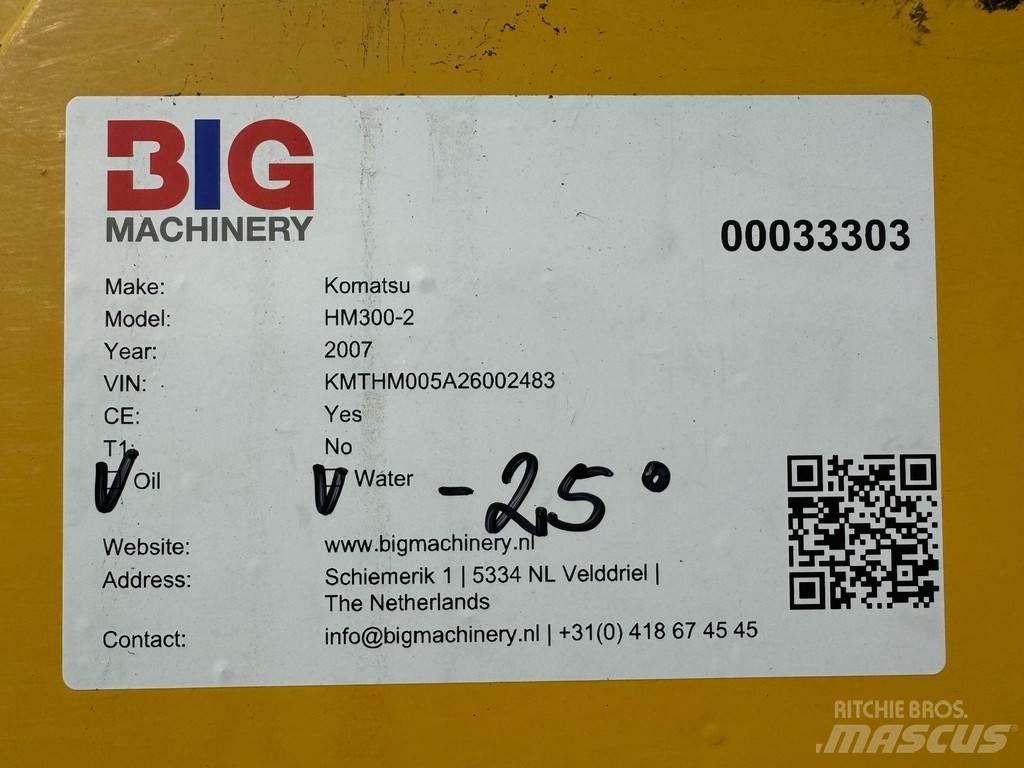 Komatsu HM300-2 Wozidła przegubowe