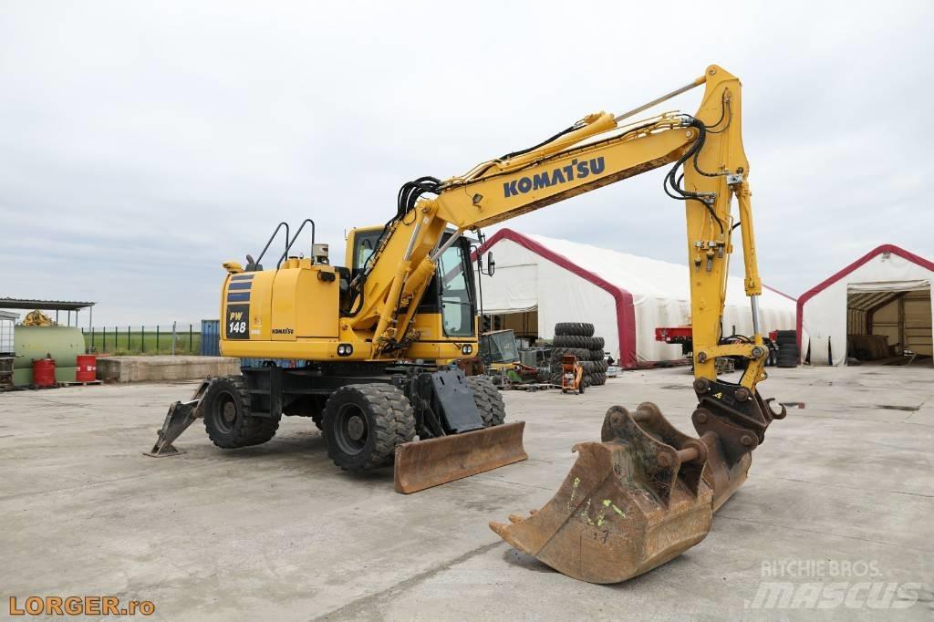 Komatsu PW 148-10 Koparki kołowe