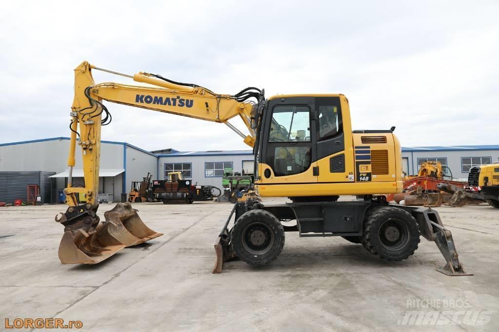 Komatsu PW 148-10 Koparki kołowe