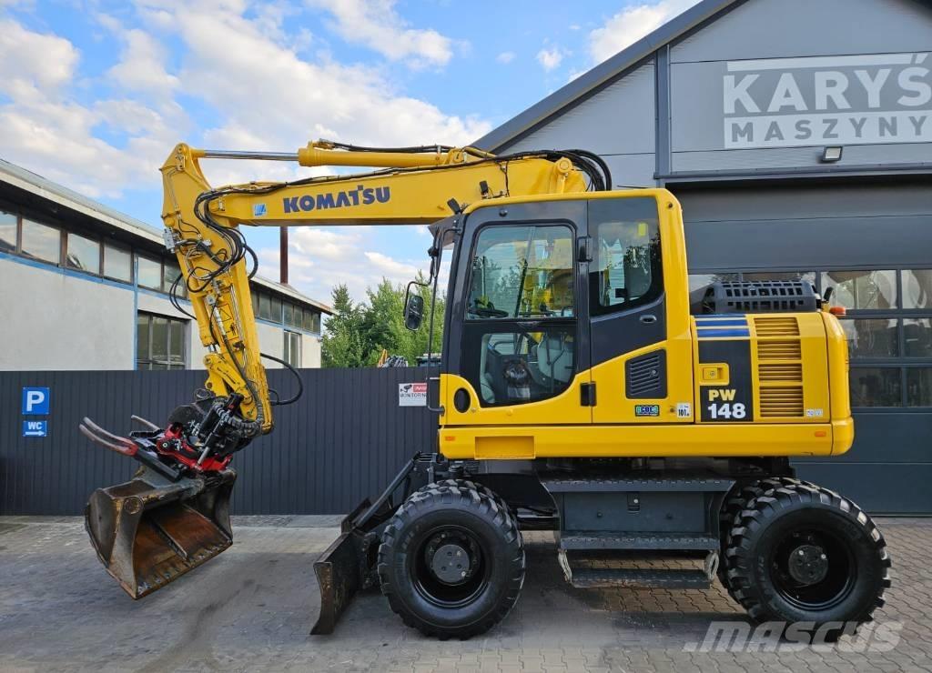Komatsu PW 148-8 Koparki kołowe