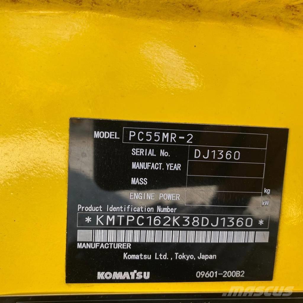 Komatsu PC 55 Koparki gąsienicowe