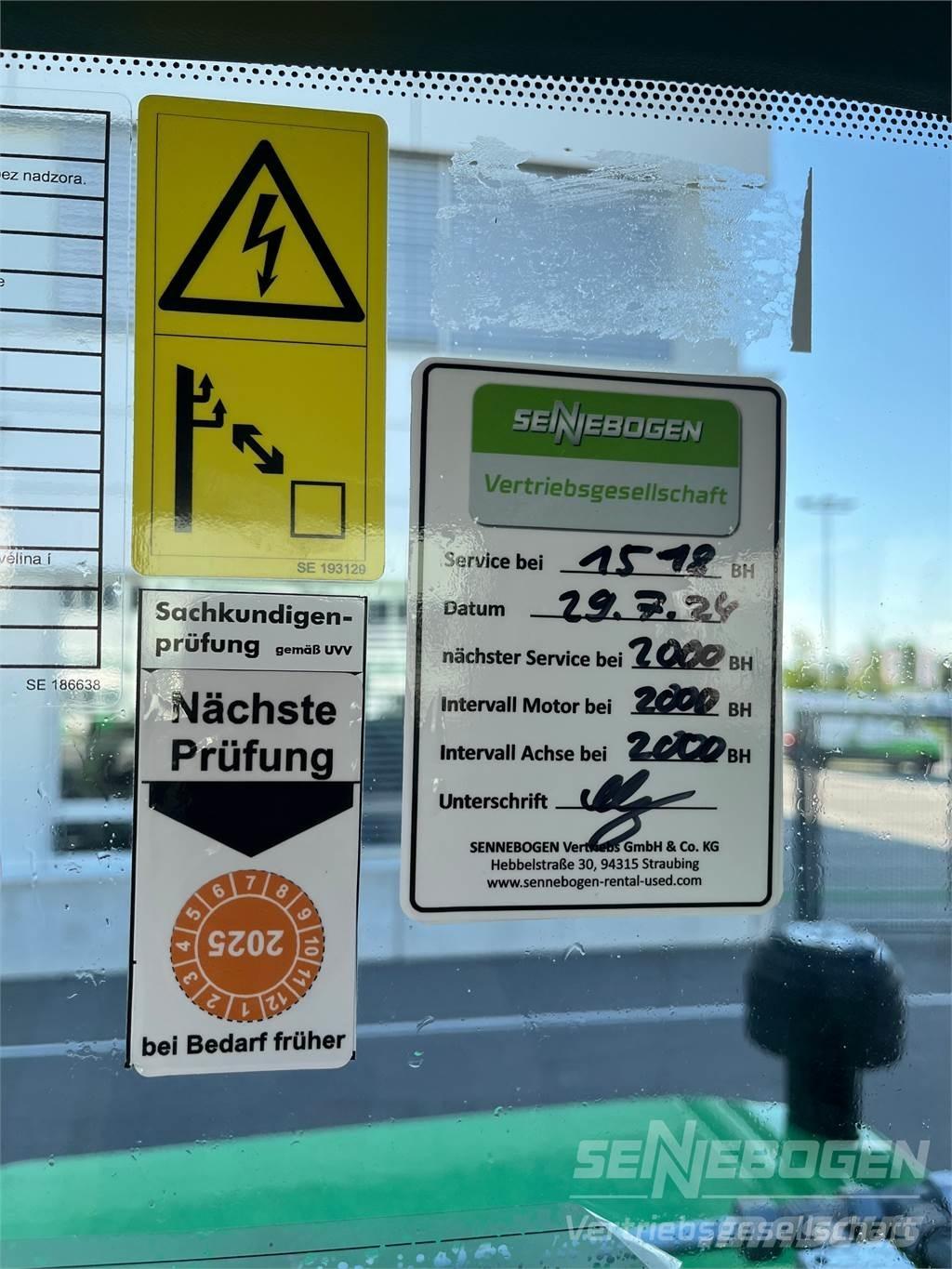 Sennebogen 355 M Wózki widłowe inne