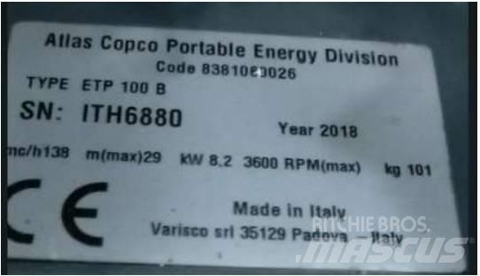 Atlas Copco ETP 100B Pompy wodne