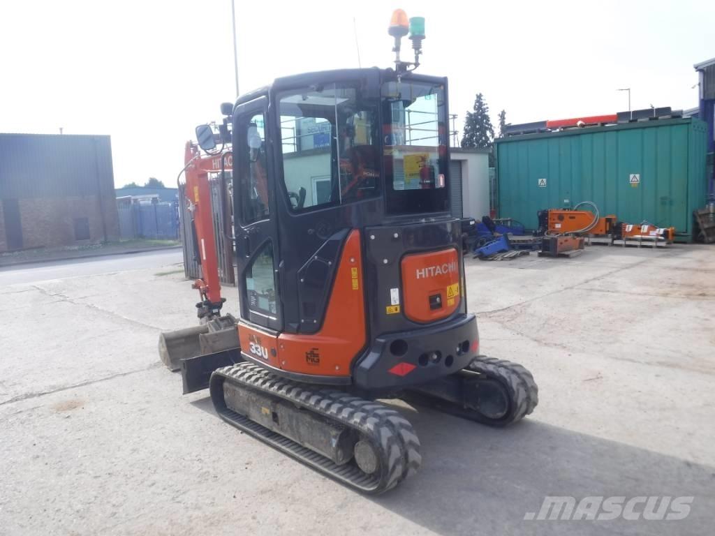 Hitachi ZX 33 U-6 Minikoparki
