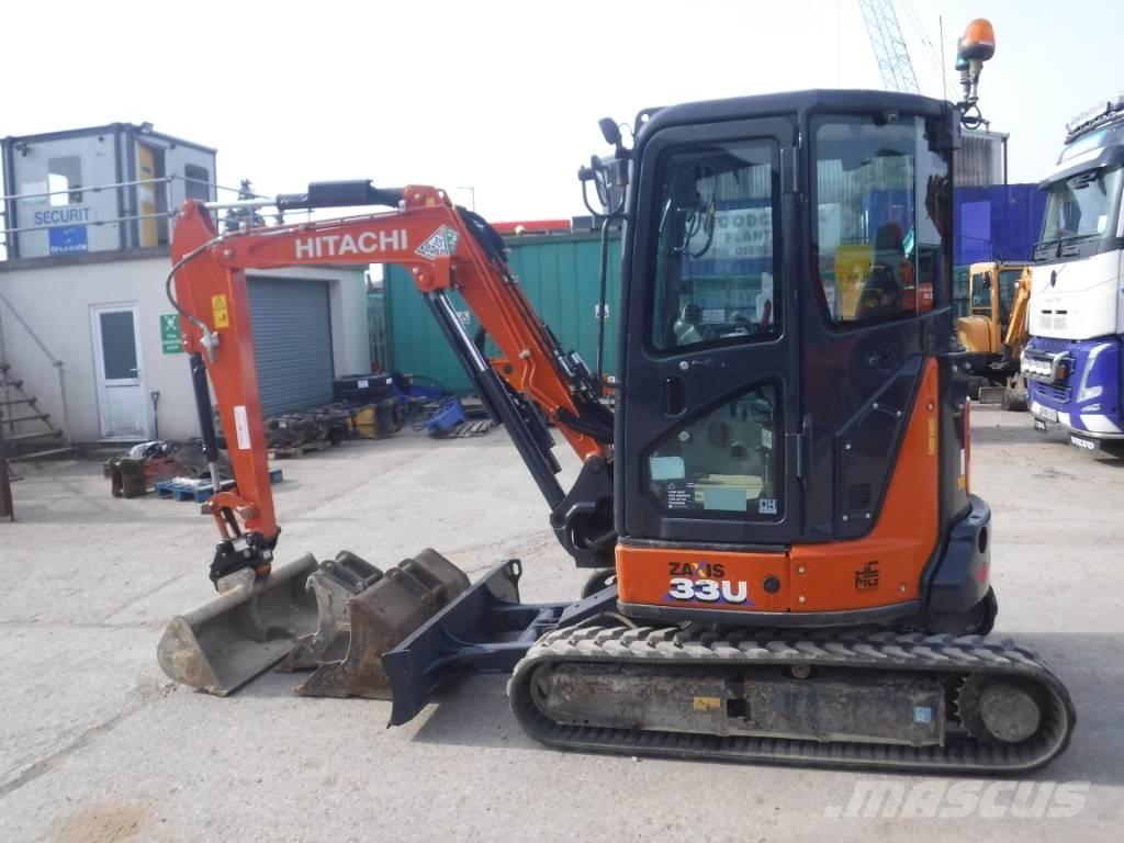 Hitachi ZX 33 U-6 Minikoparki