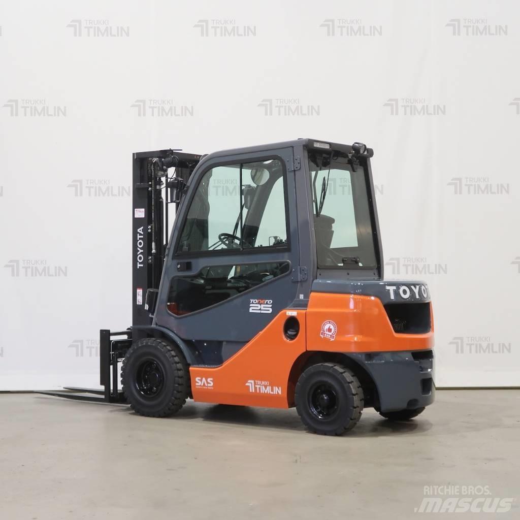 Toyota 52-8FDF25 Wózki Diesla