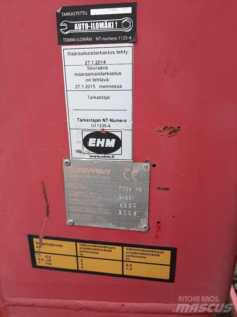 Scania R 124 Żurawie samochodowe